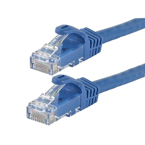 Monoprice Cat5E 24AWG Utp Patch Cable, 2 ft.Blue 11303